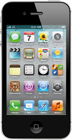 Смартфон APPLE iPhone 4S 16GB Black - Семёнов