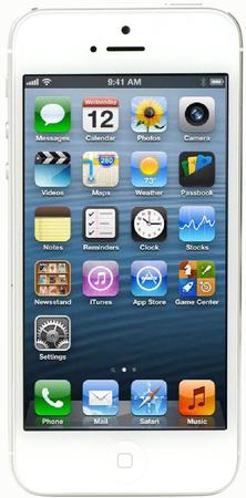 Смартфон Apple iPhone 5 64Gb White & Silver - Семёнов